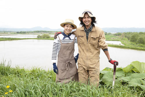 洋服のつくり手が、野菜のつくり手に。