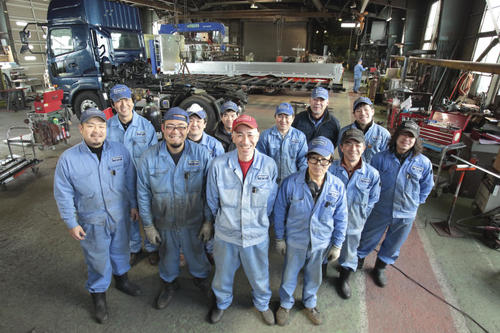 北海道仕様のトラックを!株式会社新明和製作所