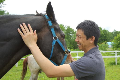 『馬』が人を繋ぐ、大滝わらしべ園。