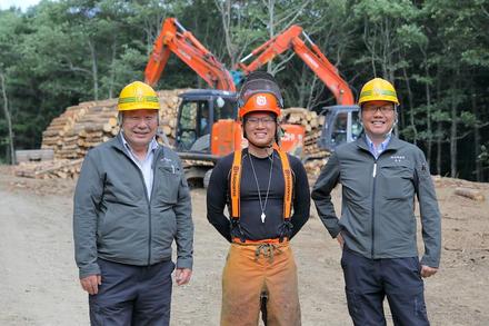 北海道の中心部、南富良野町の林業会社でスタッフ募集中です！