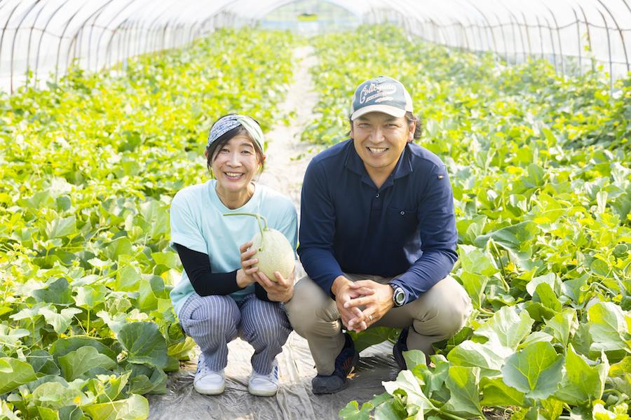 継ぎゆく果実はとろける食感。「幻」メロンを育てる農園夫婦