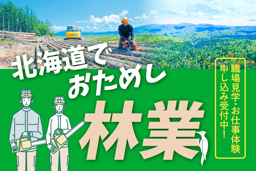 自然の中で、未来の仕事を見つけよう！林業のお仕事体験実施中！
