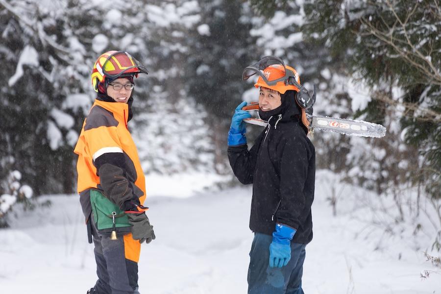 北海道移住や大学卒業をきっかけに林業の道へ。山越郡森林組合