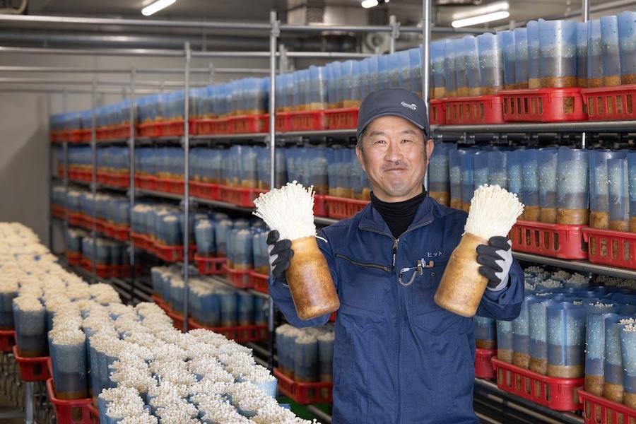 道内シェア9割！愛別町でえのきを栽培する農事組合法人ヒット