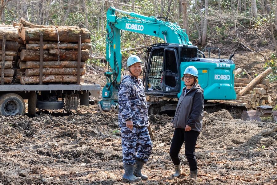 違う山、違う道。産業を支える木材輸送のプロ。宮本運輸