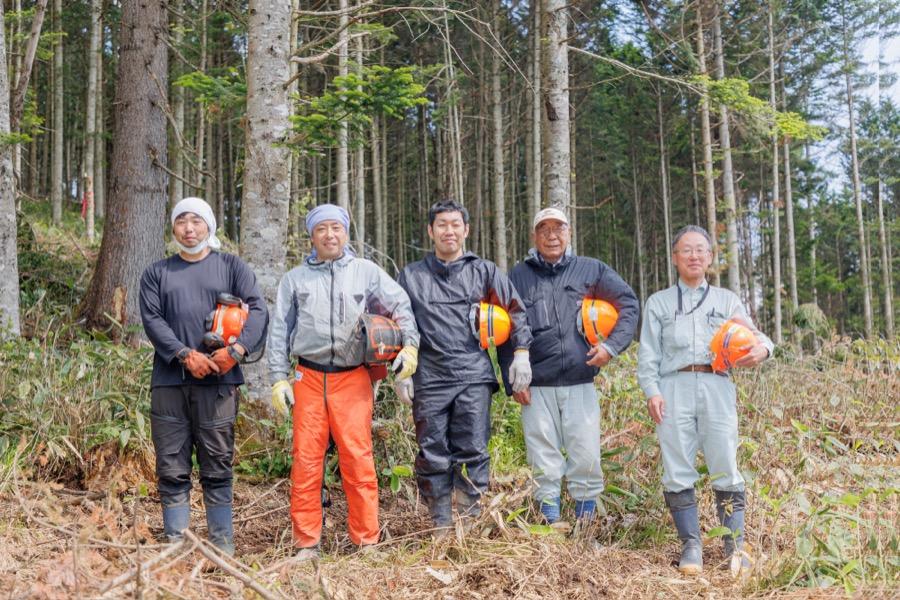 日々やりがいが得られる林業。山仕事を通じて育まれた親子、兄弟の絆
