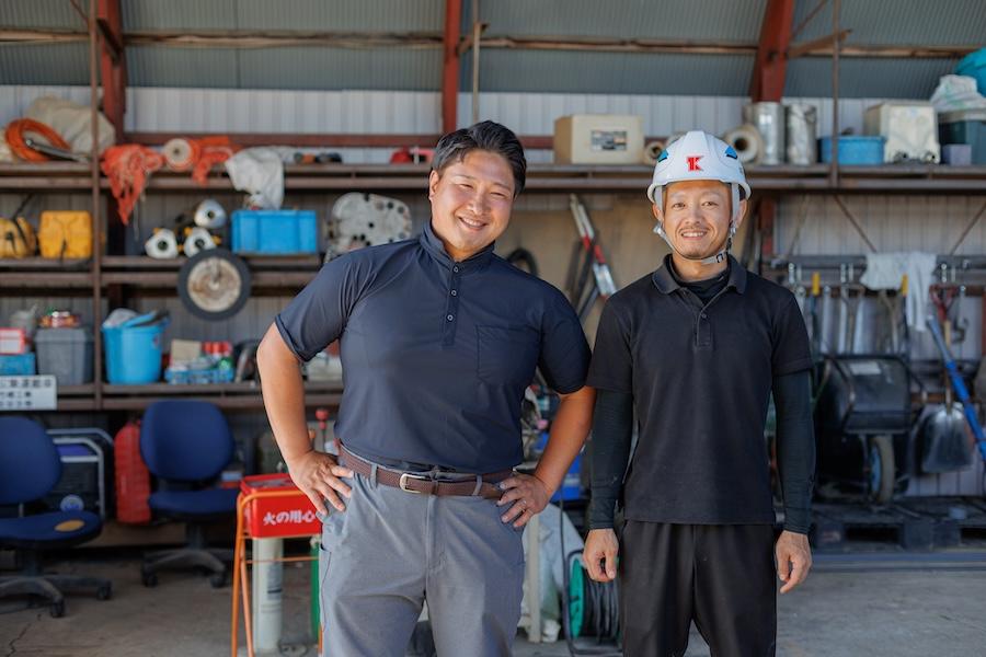 自分らしく働いて生活する。別海の水道インフラを守る竹崎工業